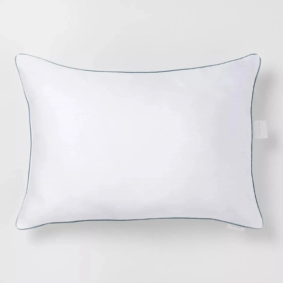 Casaluna Firm Cool Plush Bed Pillow White - Picture 5 of 5